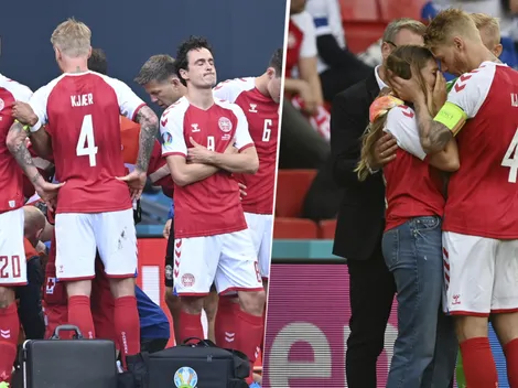 Esto es un líder: el capitán de Dinamarca estuvo en todos los detalles