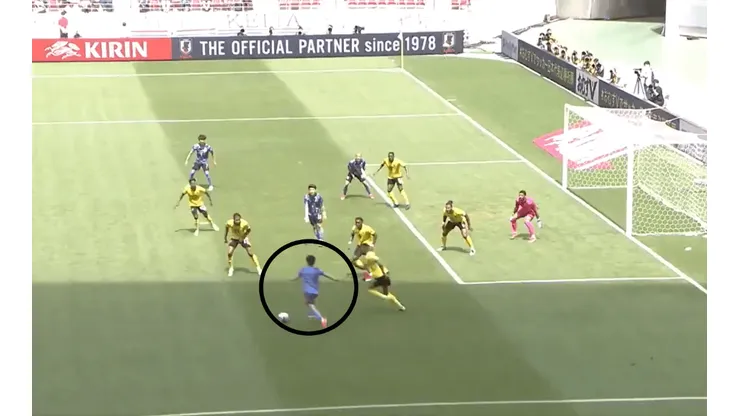 El golazo increíble de Takefusa Kubo.