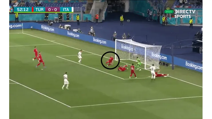 El gol en contra de Merih Demiral.