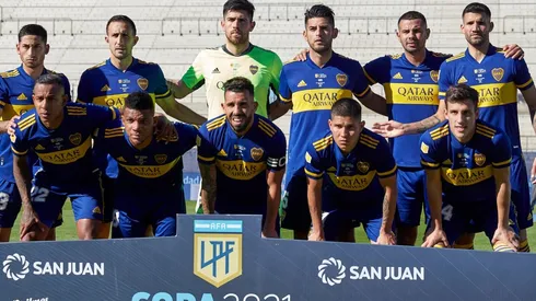 Nicolás Capaldo, presente en el último partido oficial de Boca.