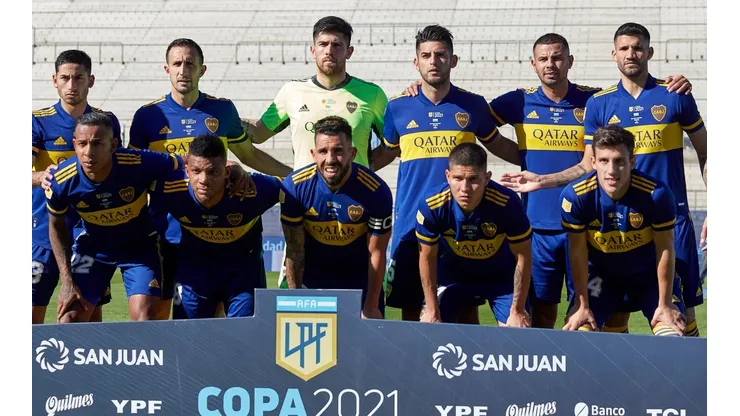 Nicolás Capaldo, presente en el último partido oficial de Boca.