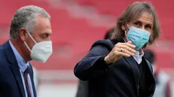 Gareca y Alfaro, dos de los representantes argentinos