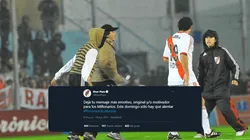 A 10 años del descenso: el día que River le pidió aliento a su gente en Twitter