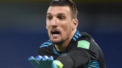 Franco Armani volvió a dar positivo de COVID-19 en la previa a la Copa América (Foto: Getty Images)