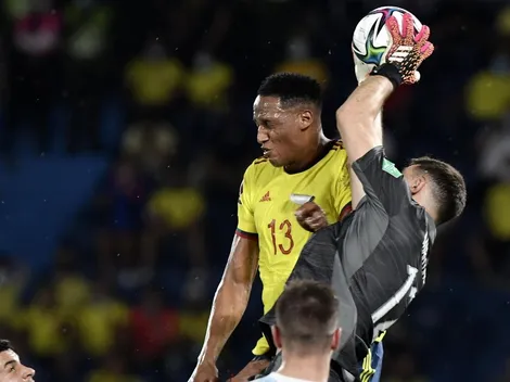 Instagram: el mensaje de Martínez para Yerry Mina tras el choque que lo sacó de la cancha
