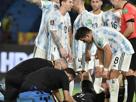 Video: así lo retiraban a Emiliano Martínez del estadio