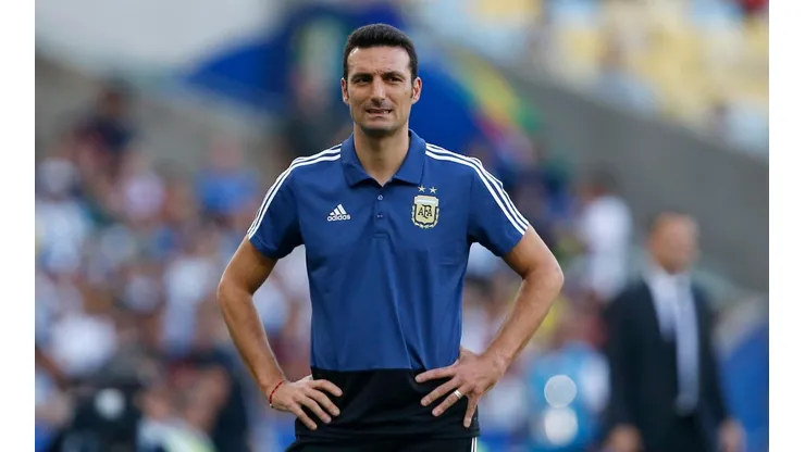 Scaloni, DT de Argentina. (Getty Images)