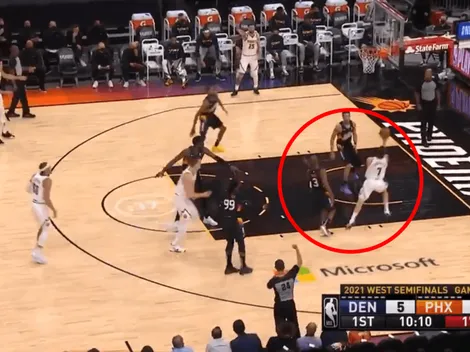 Video: quisieron tirar al diablo a Facu Campazzo, pero la terminó bárbaro