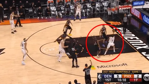 Video: quisieron tirar al diablo a Facu Campazzo, pero la terminó bárbaro