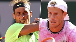 Rafael Nadal vs. Diego Schwartzman por el Roland Garros (Foto: Getty Images).