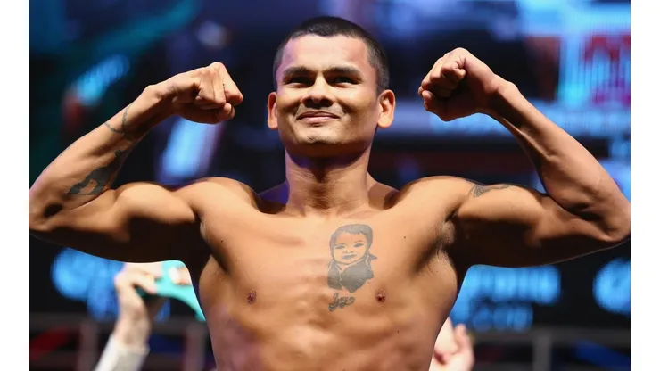 Una postal del reconocido Marcos 'Chino' Maidana.