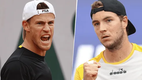 Schwartzman intentará meterse en los cuartos de final de Roland Garros. (Fotos: Getty).