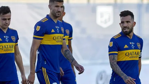 Foto de Carlos Tevez, jugador de Boca.