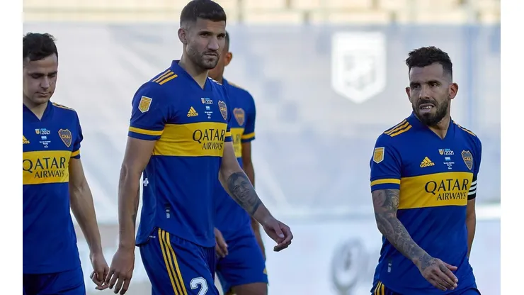 Foto de Carlos Tevez, jugador de Boca.