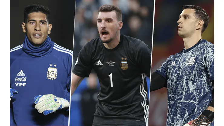 De algunos ni te acordás: los 8 arqueros que usó Scaloni en la Selección Argentina