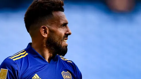 Foto de Carlos Tevez, jugador de Boca.