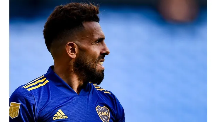 Foto de Carlos Tevez, jugador de Boca.
