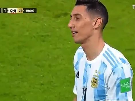 Video: Scaloni sacó a Di María y su cara lo dijo todo