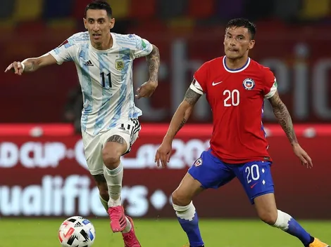 Volvió a ser titular: los números de Di María ante Chile