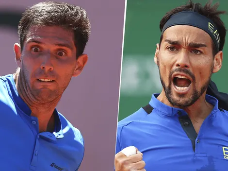 Federico Delbonis vs. Fabio Fognini: horario y TV para ver el partido por la tercera ronda de Roland Garros