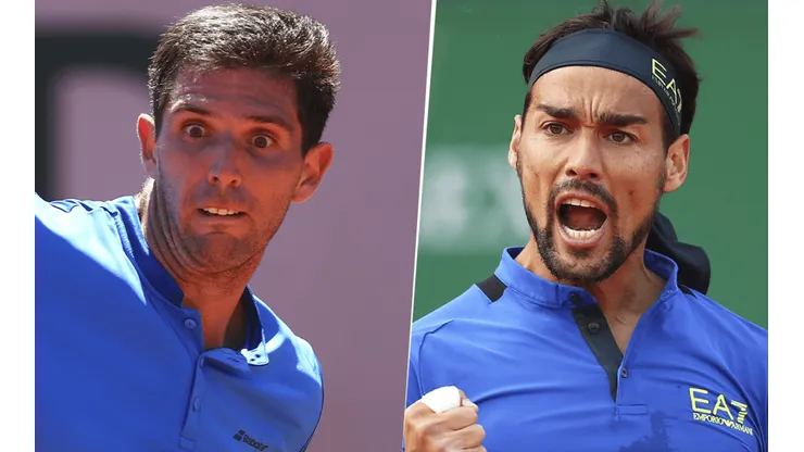 Delbonis enfrentará a Fognini en Roland Garros. (Fotos: Getty).