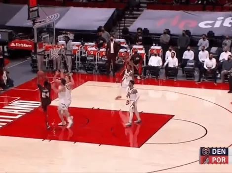VIDEO: el tremendo tapón de Campazzo a Norman Powell