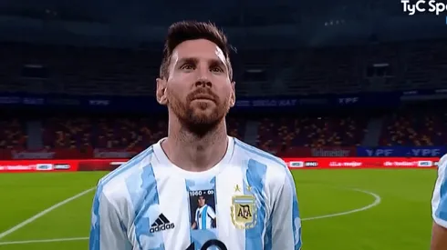 Video: así cantaron los jugadores el himno argentino