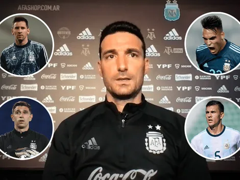 Todo listo: Scaloni confirmó el equipo de Argentina para enfrentar a Chile