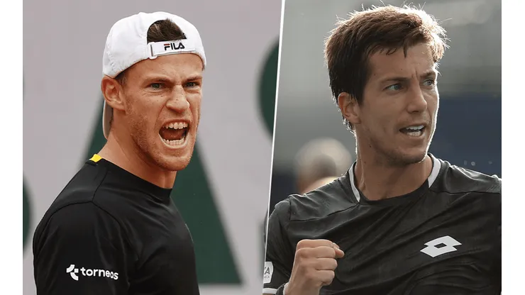 Schwartzman intentará avanzar de ronda en Roland Garros. (Fotos: Getty).