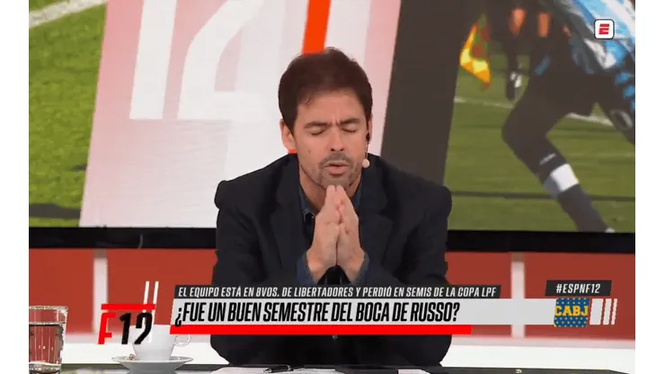 Closs destrozó a un jugador de Boca: "Un futbolista profesional tiene que saber hacer eso"