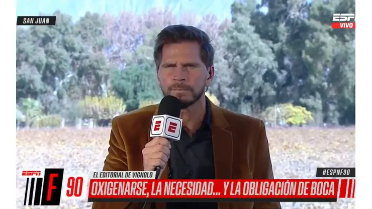 Vignolo explicó por qué Boca tiene que ser como un buen vino