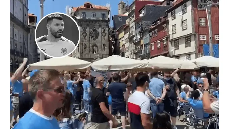 Video: los hinchas del City cantan por un jugador argentino, pero no es el Kun Agüero