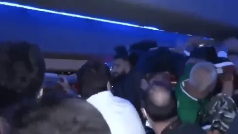 Una imagen del impactante momento.