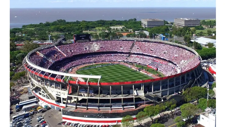 El Estadio Monumental varios años después de los incidentes por el descenso de River (Fuente: Getty Images)