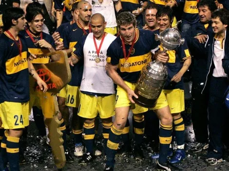 Ganó 3 Libertadores con Boca y quiere volver para ganar la cuarta