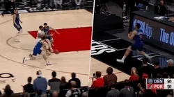 Lo hizo de nuevo: Campazzo robó una pelota decisiva para el triunfo de Denver