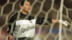 Óscar Córdoba durante su estadía en Boca Juniors.