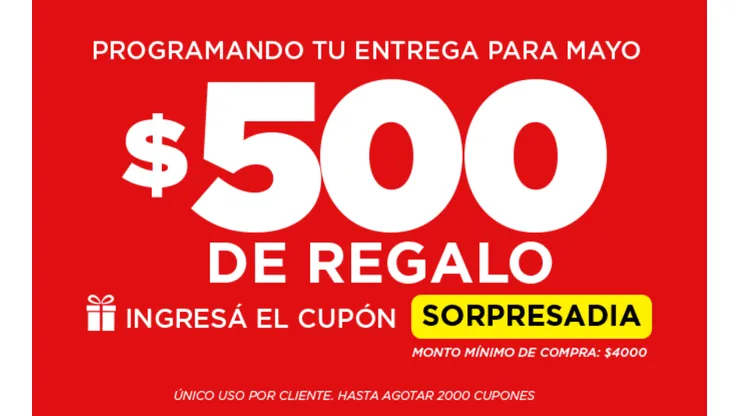 500 pesos de regalo en Supermercado Día: últimos 3 días para obtenerlos