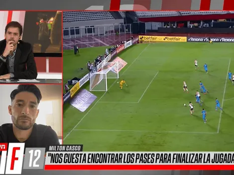 Casco pidió a un compañero para la Selección: "Ojalá pueda tener una oportunidad"