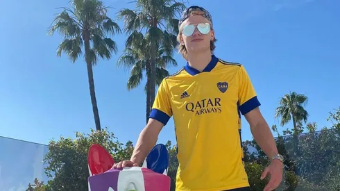 Está loco: Haaland subió a Instagram una foto con la camiseta de Boca