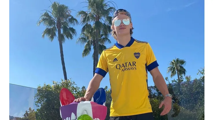 Está loco: Haaland subió a Instagram una foto con la camiseta de Boca