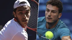 Francisco Cerúndolo vs. Alessandro Giannessi por la Qualy del Roland Garros (Foto: Getty Images).