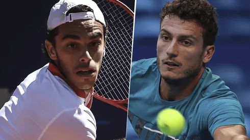 Francisco Cerúndolo vs. Alessandro Giannessi por la Qualy del Roland Garros (Foto: Getty Images).