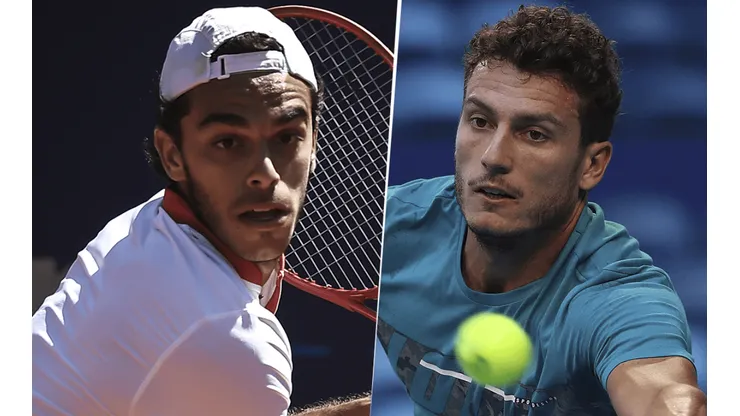 Francisco Cerúndolo vs. Alessandro Giannessi por la Qualy del Roland Garros (Foto: Getty Images).