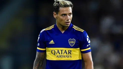 La historia de Mauro Zárate para sus excompañeros durante el partido de Boca