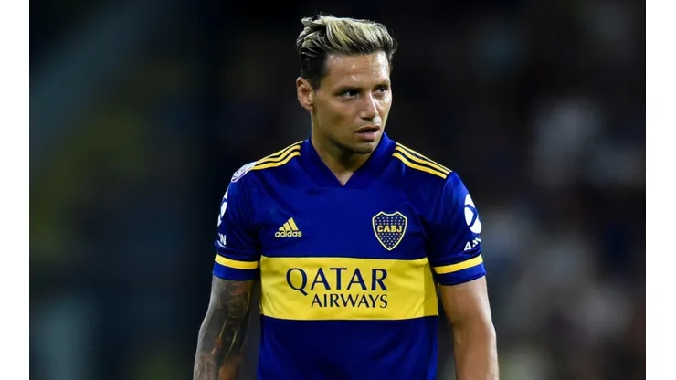 La historia de Mauro Zárate para sus excompañeros durante el partido de Boca