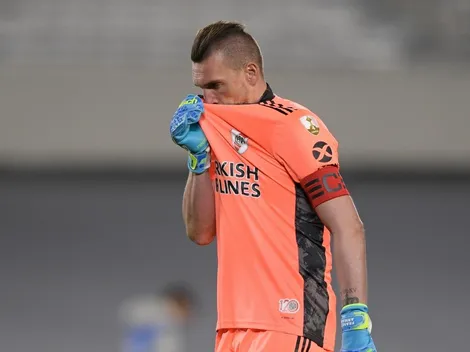 Armani analizó el rendimiento de Enzo Pérez en el arco: "Se portó de 10"