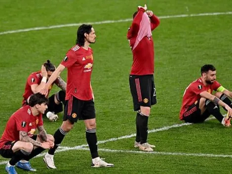 Cavani es tendencia: el gesto que tuvo después de perder la final de Europa League