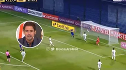 ¿A Closs no le gustó el gol de Boca? El curioso relato del 3-0
