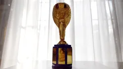 El trofeo Jules Rimet, la copa que se le otorgó al campeón del Mundial de Brasil 1950. (Foto: Getty).